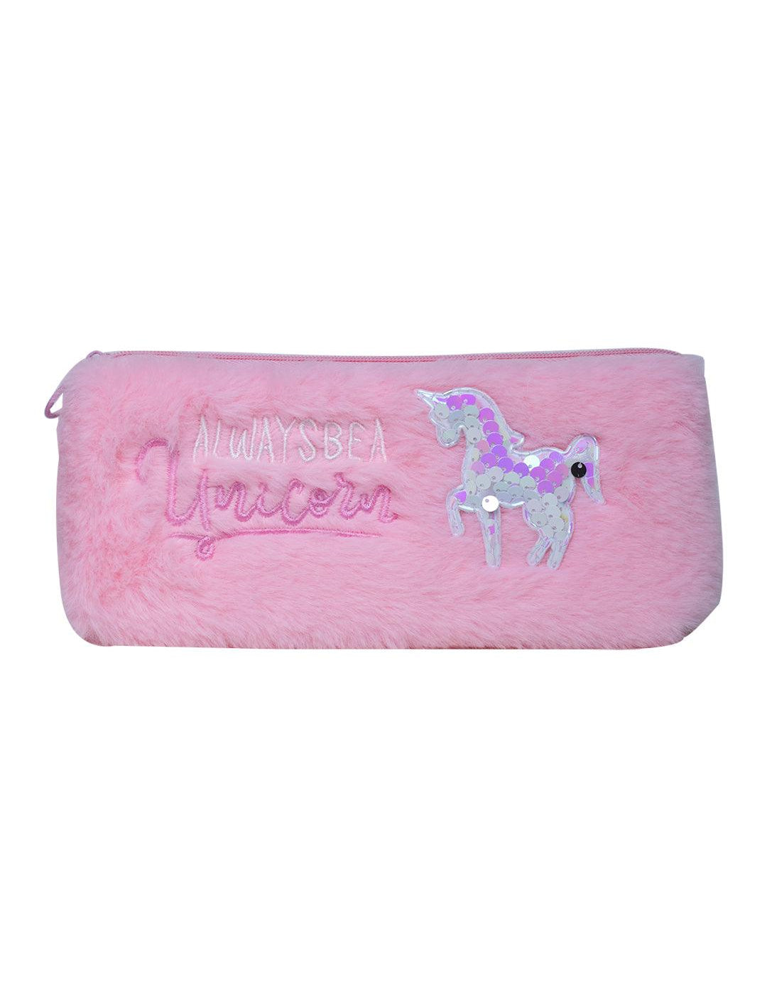 Light Pink Pencil Pouch - Fur - MARKET 99