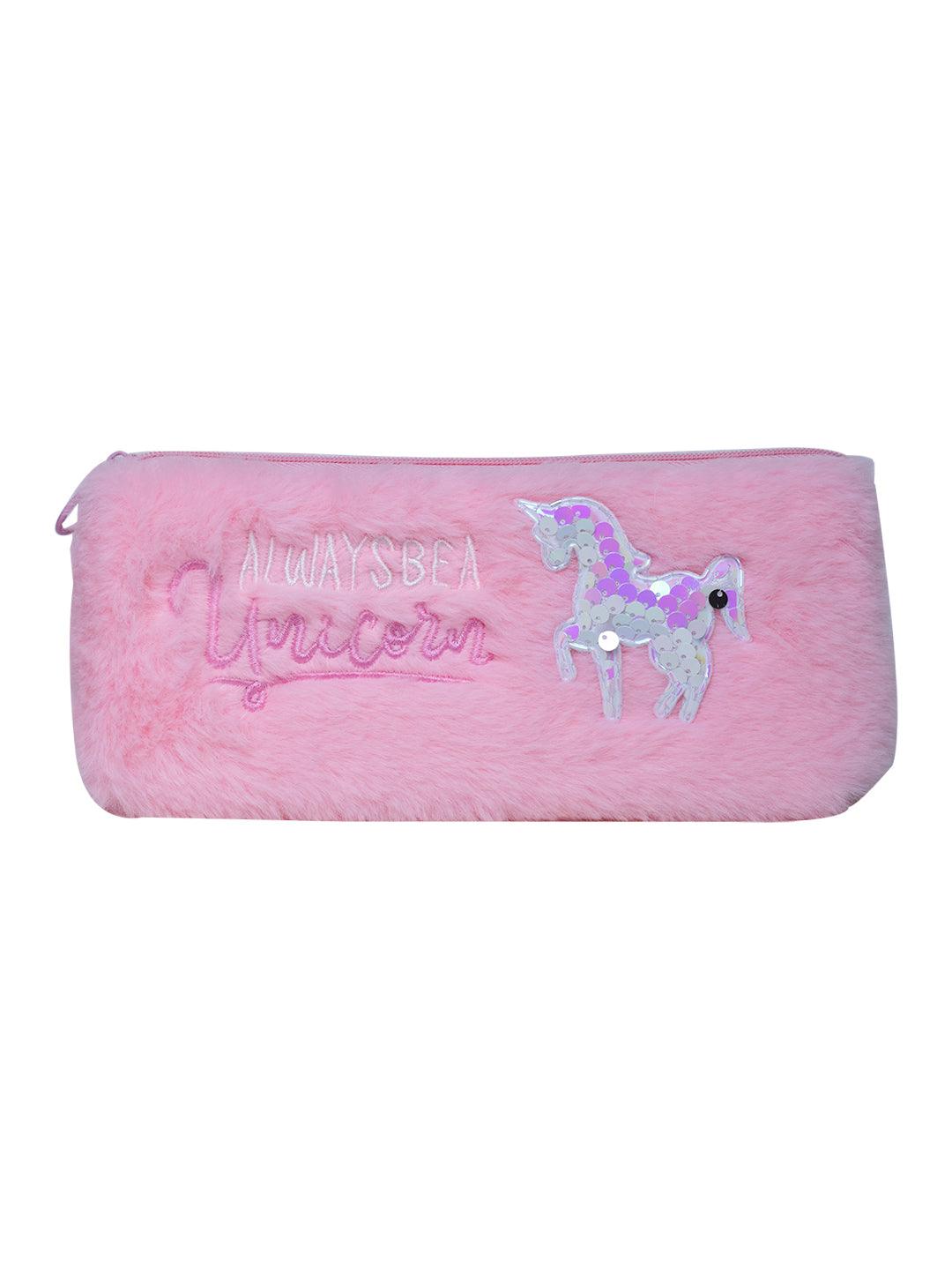 Light Pink Pencil Pouch - Fur - MARKET 99