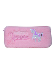 Light Pink Pencil Pouch - Fur - MARKET 99