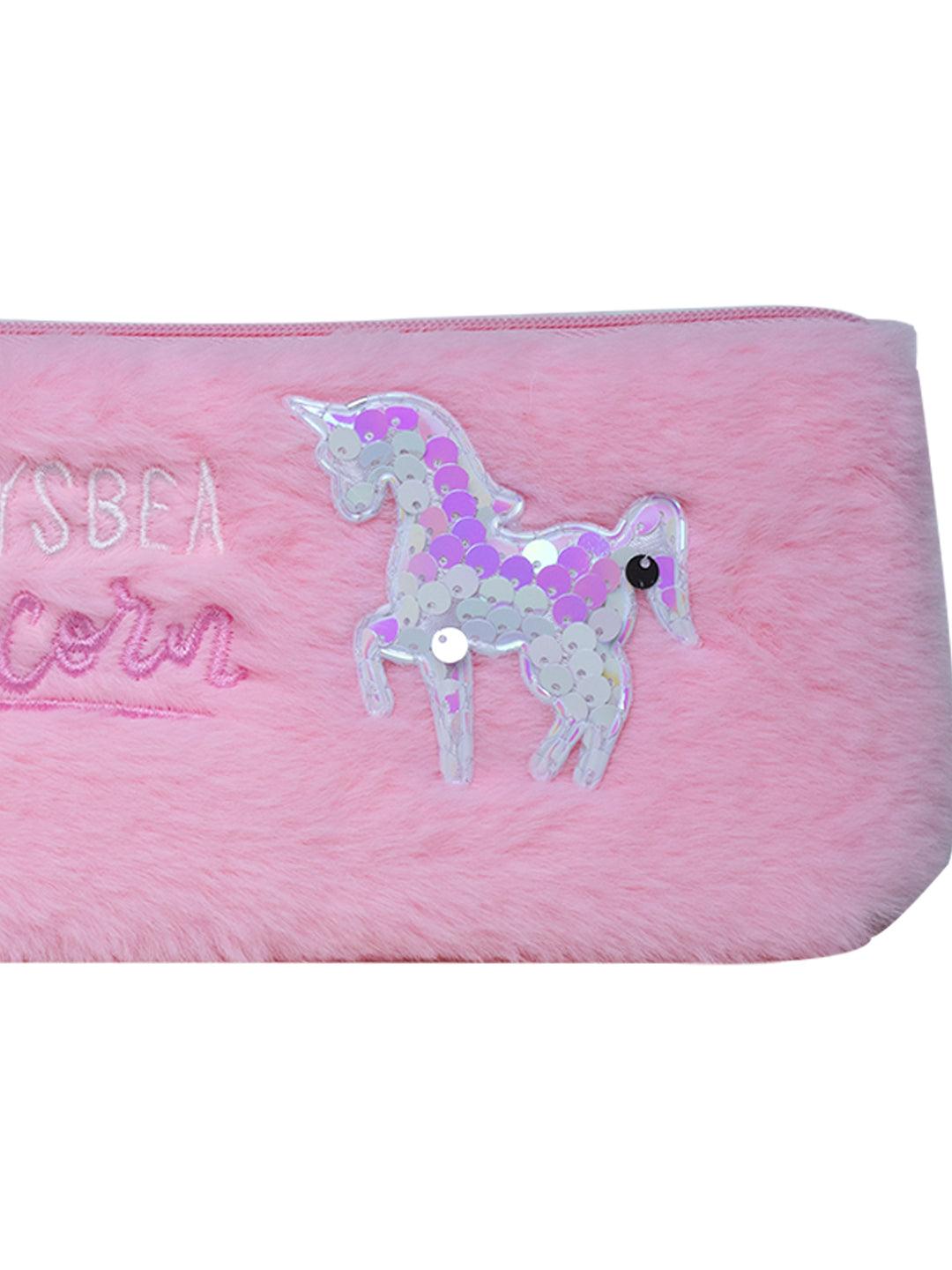 Light Pink Pencil Pouch - Fur - MARKET 99