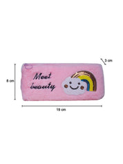 Light Pink Pencil Pouch - Fur - MARKET 99