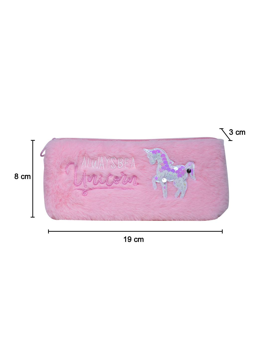 Light Pink Pencil Pouch - Fur - MARKET 99