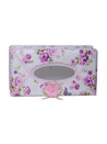 Light Pink Tissue Box Holder - Floral Design - MARKET 99