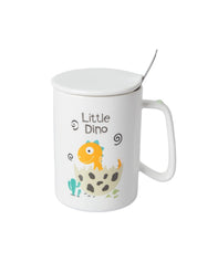 LITTLE DINO' Coffee Mug With Lid - Little Dragon, 400 Ml