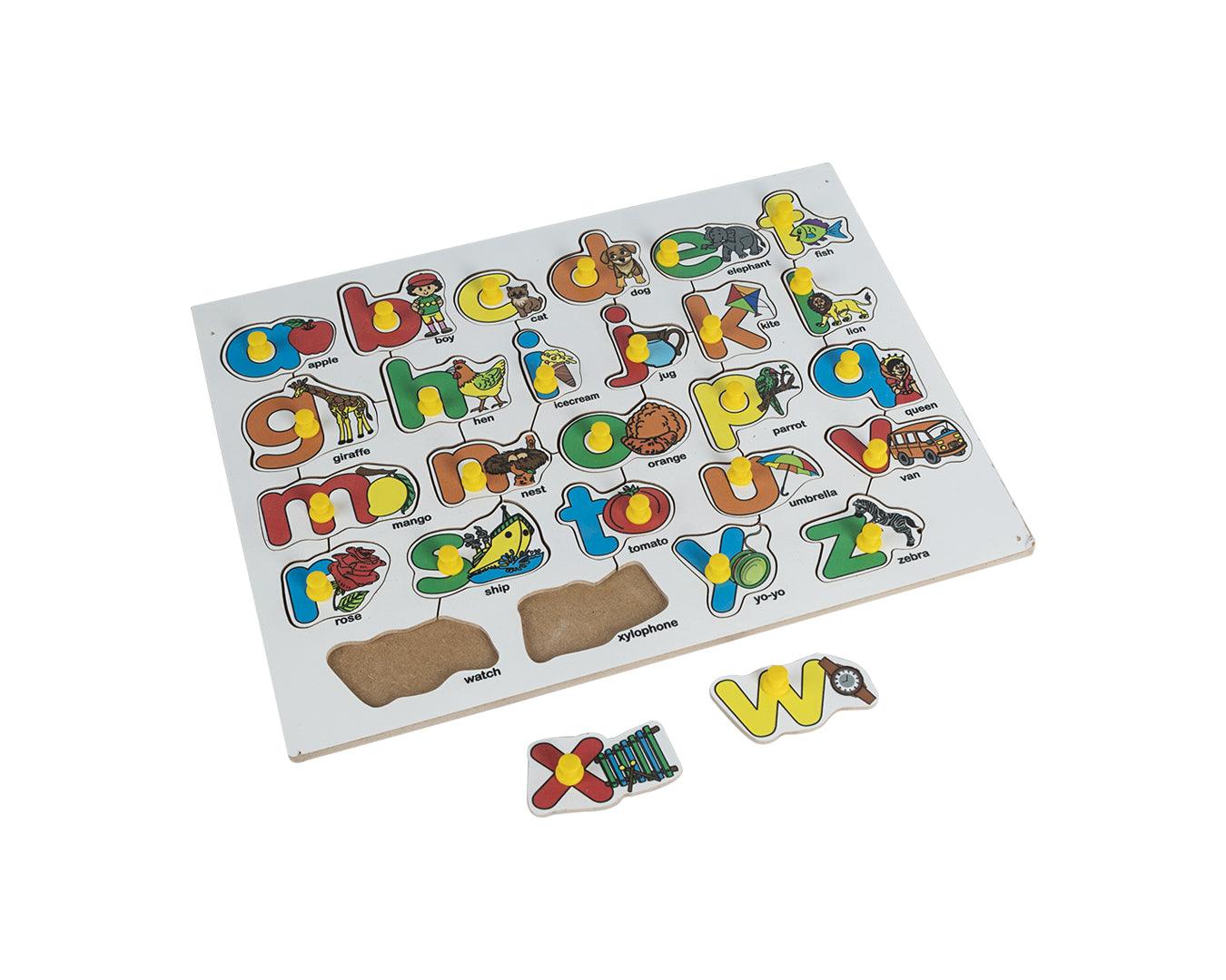 Little Genius English Alphabet LC With Object - Education Toy for Kids - MARKET 99