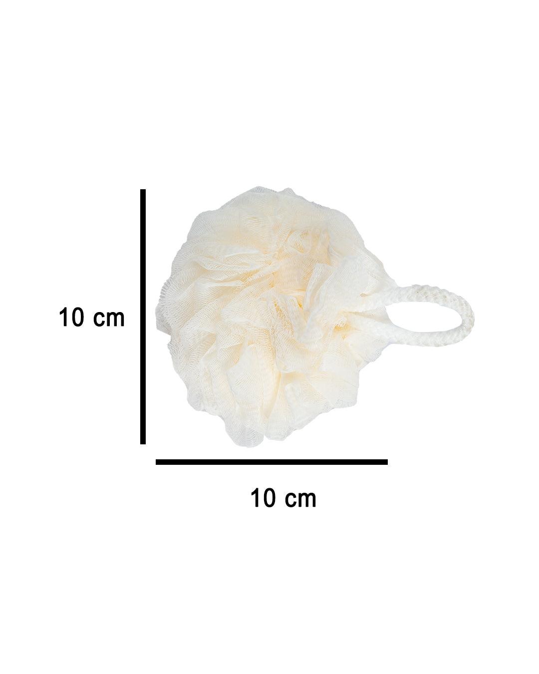 Loofah, Body Scrubber, Cream, Plastic, Set of 2 - MARKET 99