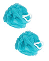 Loofah, Body Scrubber, Turquoise, Plastic, Set of 2 - MARKET 99