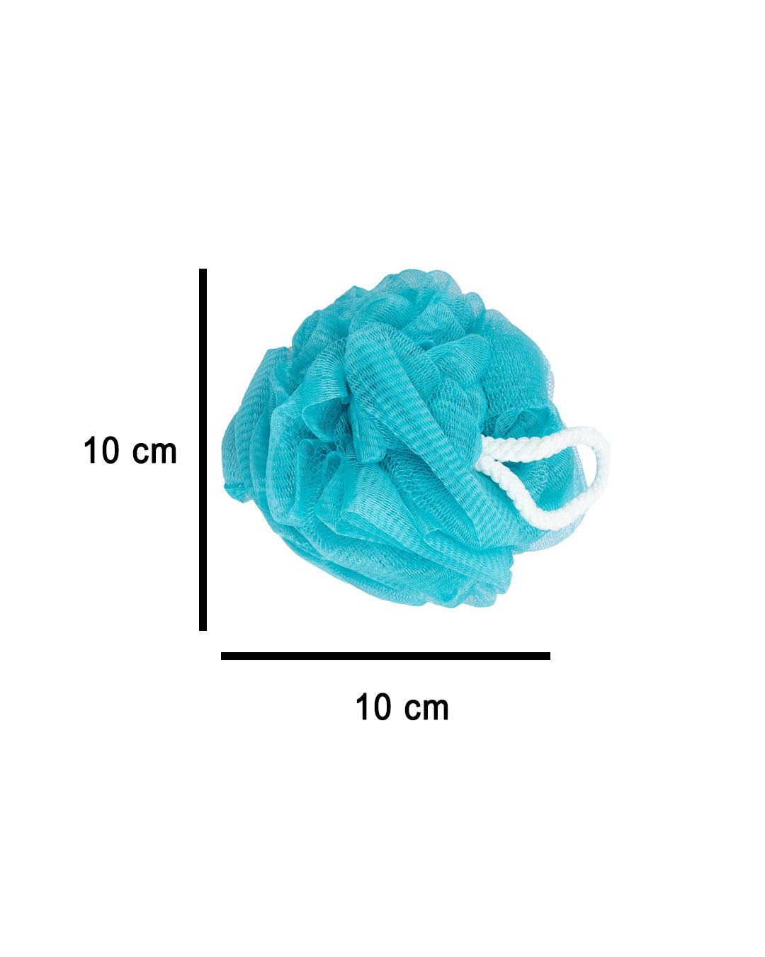Loofah, Body Scrubber, Turquoise, Plastic, Set of 2 - MARKET 99