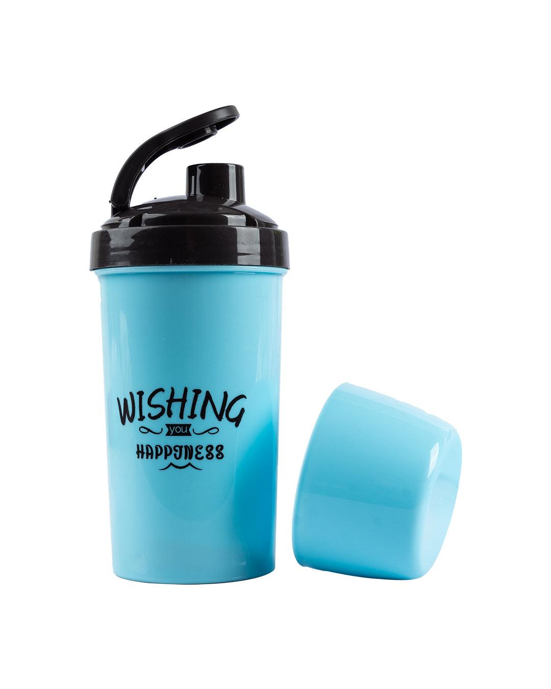 Lunch Box & Water Bottle Set, Blue, Plastic - MARKET 99