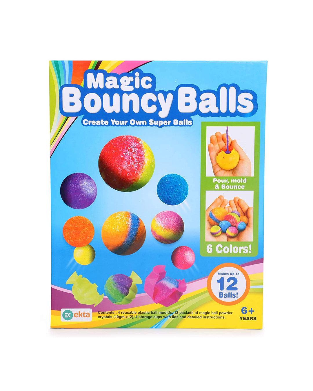 Magic Bouncy Ball (12 Balls) - For Child Age 6 & Up - MARKET 99