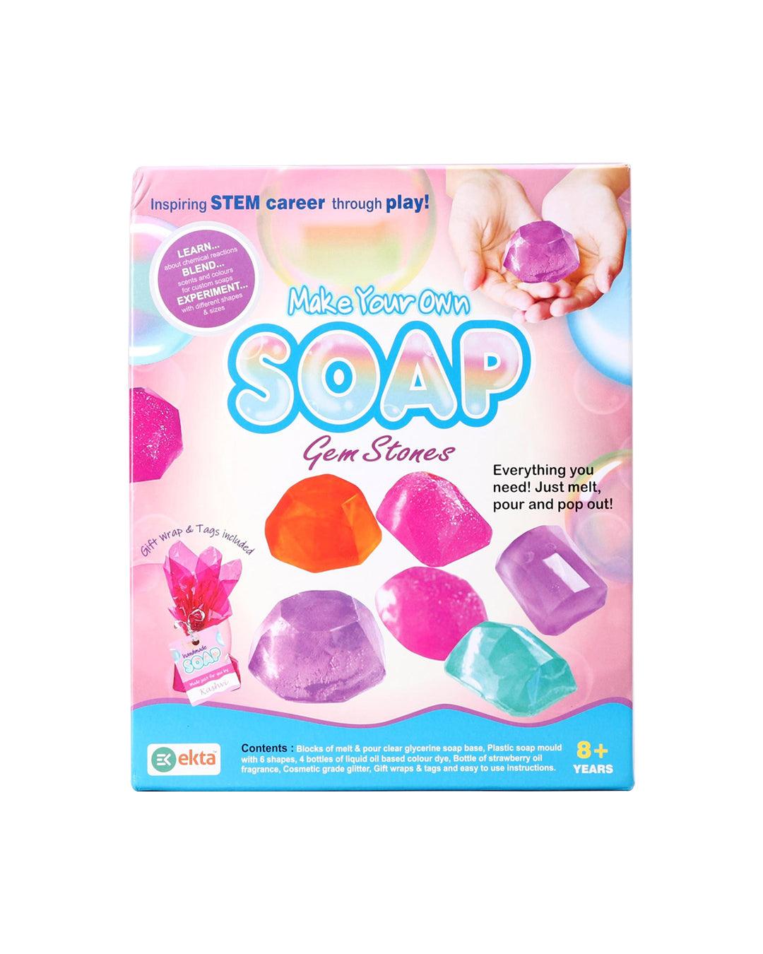 Make Your Own Soap Gem Stone- For Age 8 & Up - MARKET 99