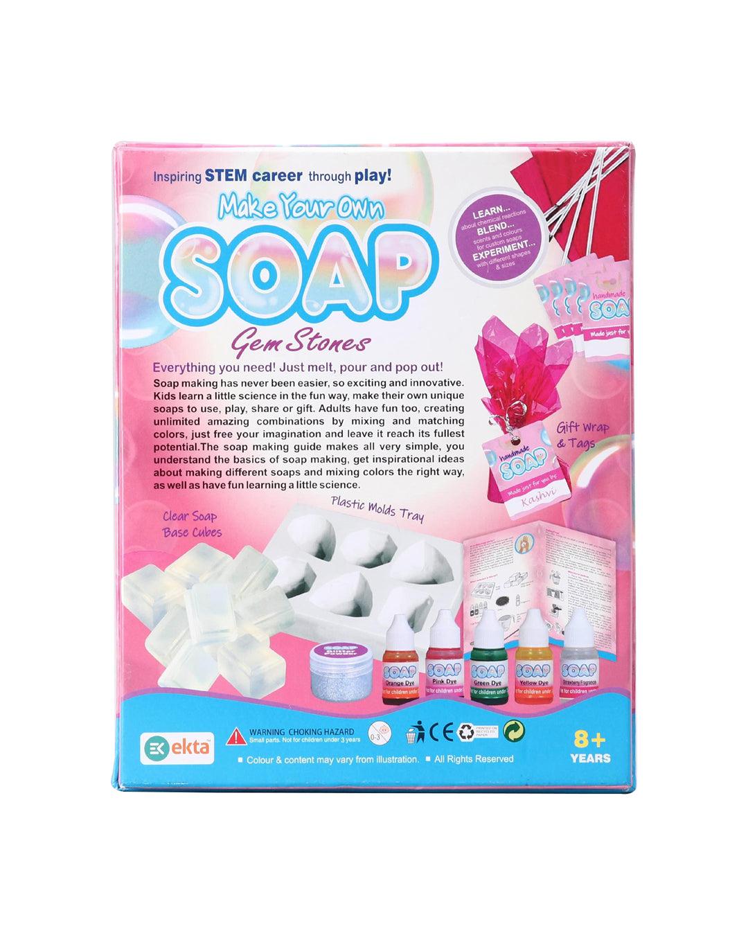 Make Your Own Soap Gem Stone- For Age 8 & Up - MARKET 99