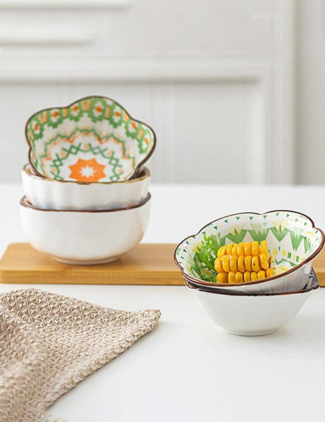 Maket99 120 Ml Ceramic Serving Bowls - Set Of 2 - MARKET 99