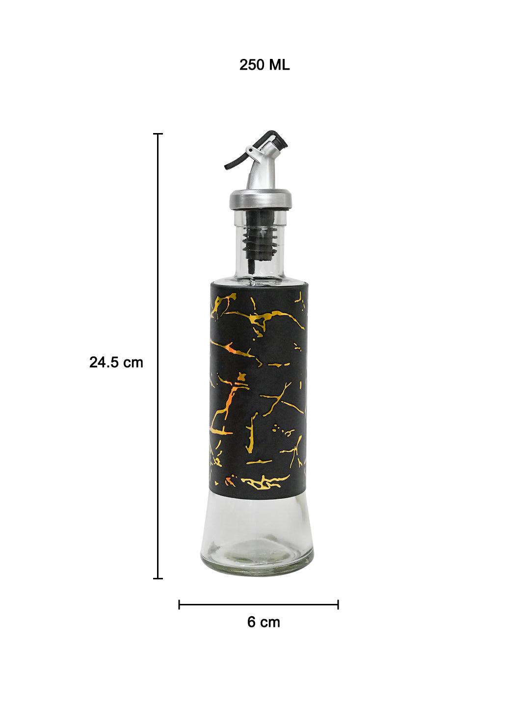Marble Oil Dispenser - 250Ml, Black - MARKET 99