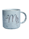Marble Texture Mr. & Mrs. Coffee Mug - Set Of 2, 350 ml - MARKET 99