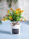Market 99 Faux Potted Flower Plants For Tabletop Dã©Cor - MARKET 99
