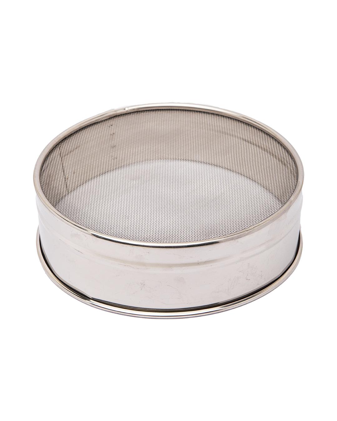 Market 99 Flour Strainer, Silver, Stainless Steel - MARKET 99