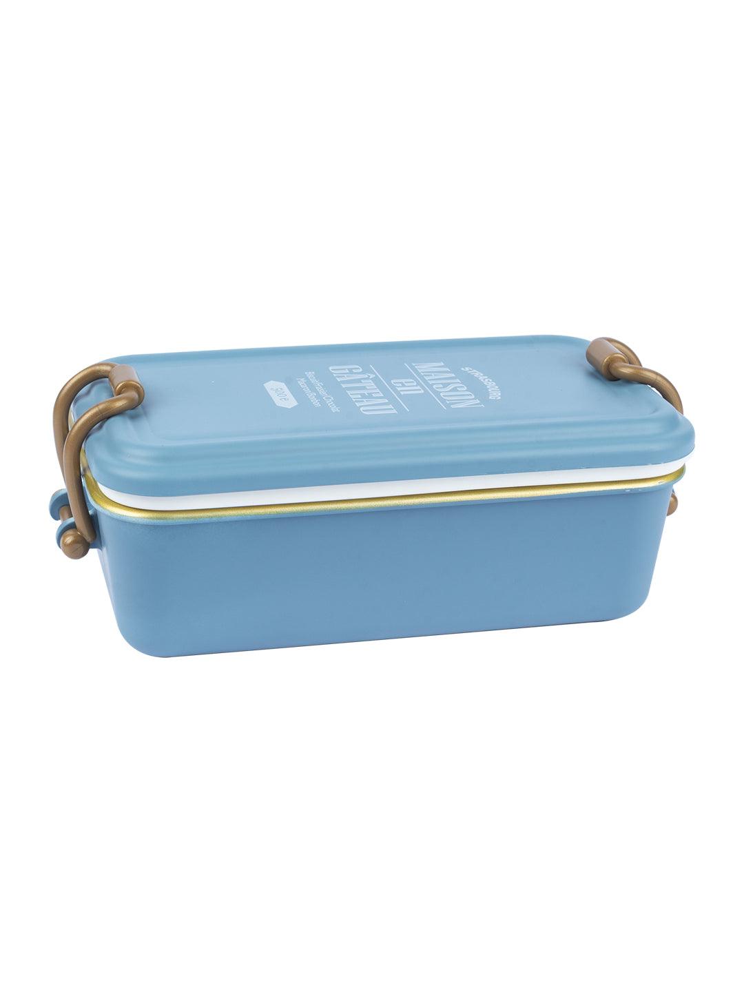 Market 99 Lunch Box (500 mL), Dual Tone, Dark Blue, Plastic - MARKET 99