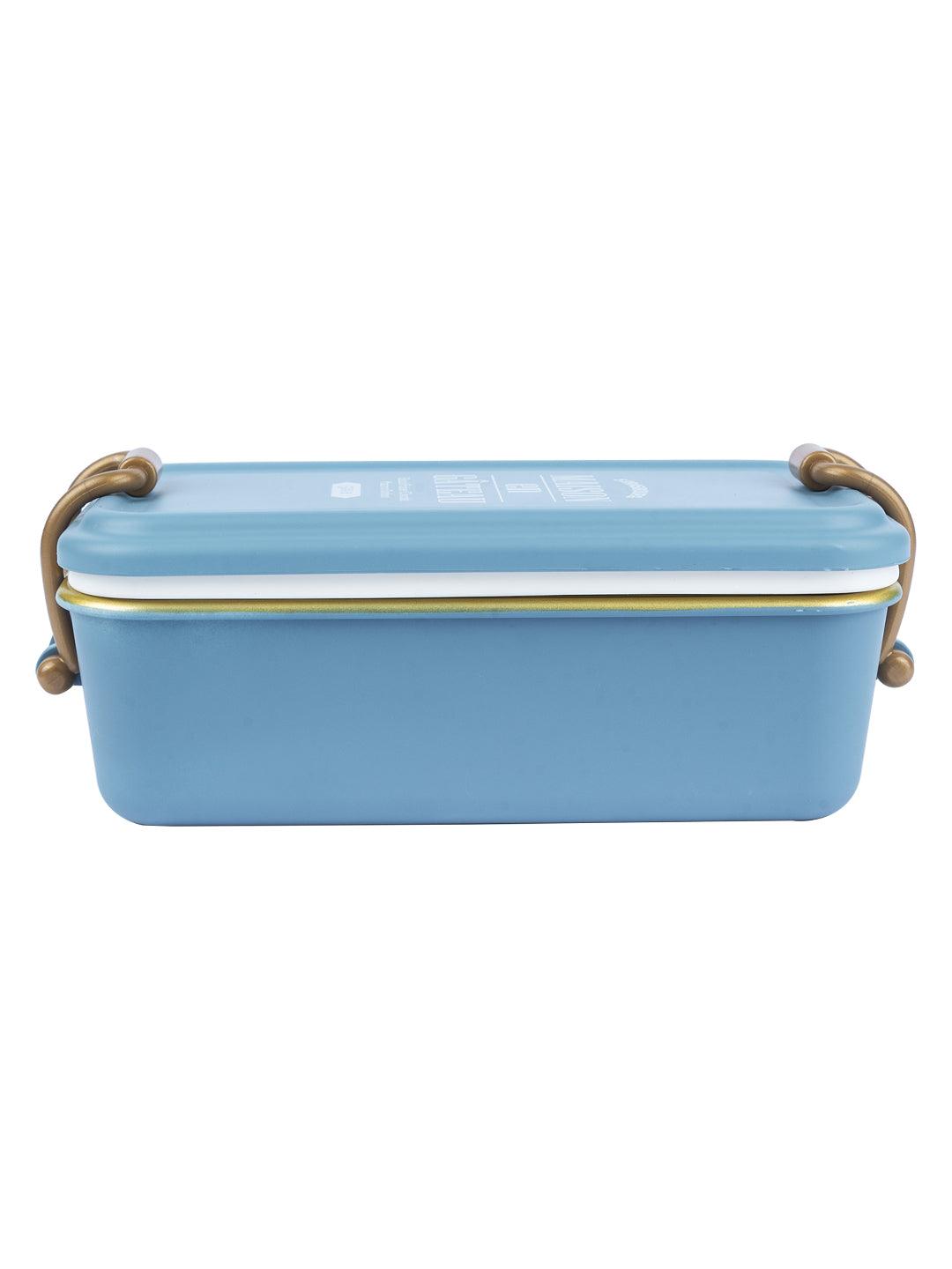 Market 99 Lunch Box (500 mL), Dual Tone, Dark Blue, Plastic - MARKET 99