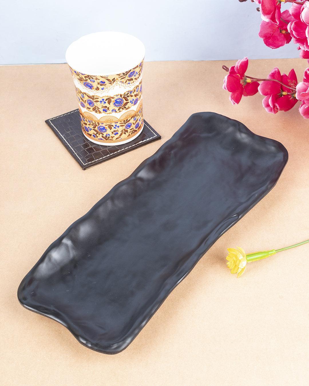 Market 99 Melamine Serveware Solid Glossy Finish Platter for Dining Table - MARKET 99
