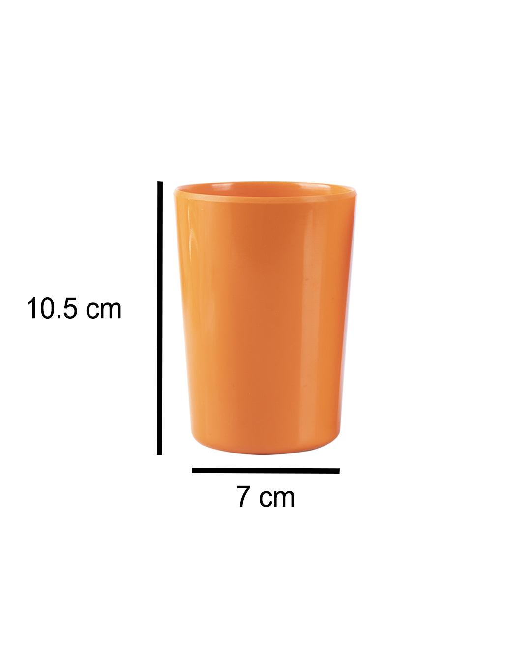 Market 99 Melamine Solid Drink Glasses / Tumblers (Set Of 3, 350 mL) - MARKET 99