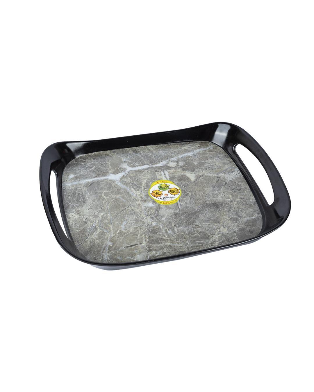 Market 99 Melamine Wooden Print Small Serving Tray for Kitchen - MARKET 99