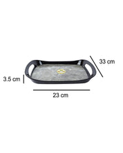 Market 99 Melamine Wooden Print Small Serving Tray for Kitchen - MARKET 99