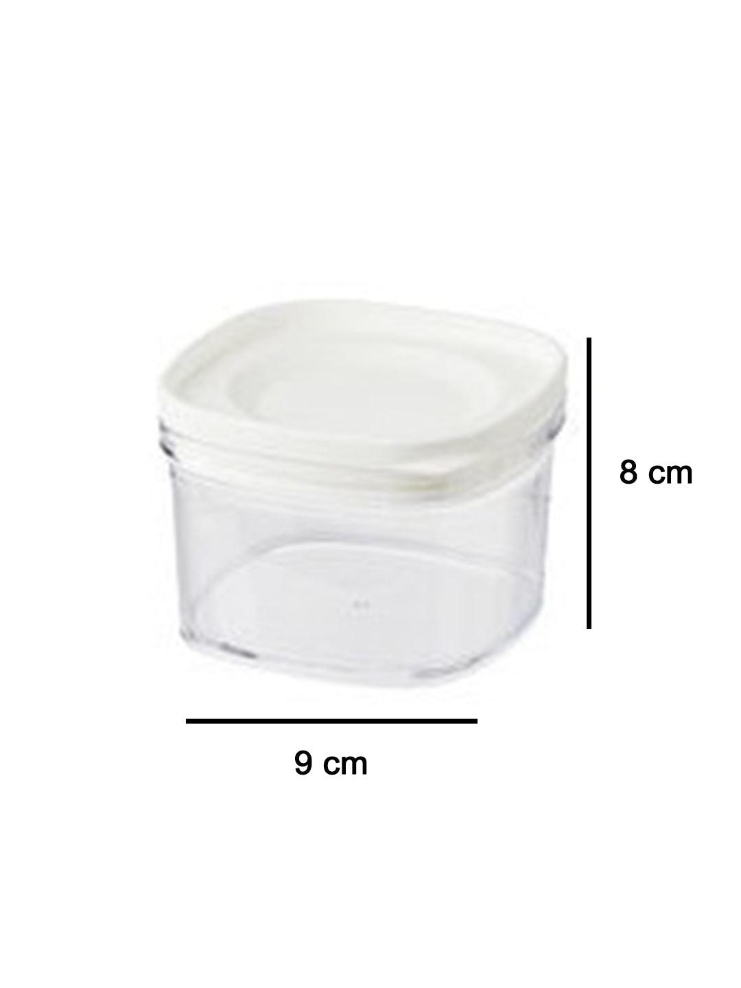 Yirtree Airtight Plastic Food Storage Container, Rectangular Small Storage Boxes, Microwave, Freezer and Dishwasher Safe, Size: 6.97 x 4.92 x 2.17