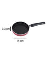 Market 99 Nirlon Non-Stick Cookware Flat Bottom Mini Fry Pan (140mm, 1 Pcs) - MARKET 99
