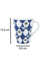 Market 99 - Parade Fantency Zing Coffee Mugs ( Set Of 2, 340 mL) - MARKET 99