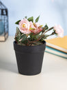 Market 99 Realistic Artificial Bonsai Fake Rose Flower Plant Pot - MARKET 99