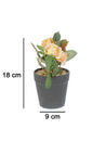 Market 99 Realistic Artificial Bonsai Fake Rose Flower Plant Pot - MARKET 99