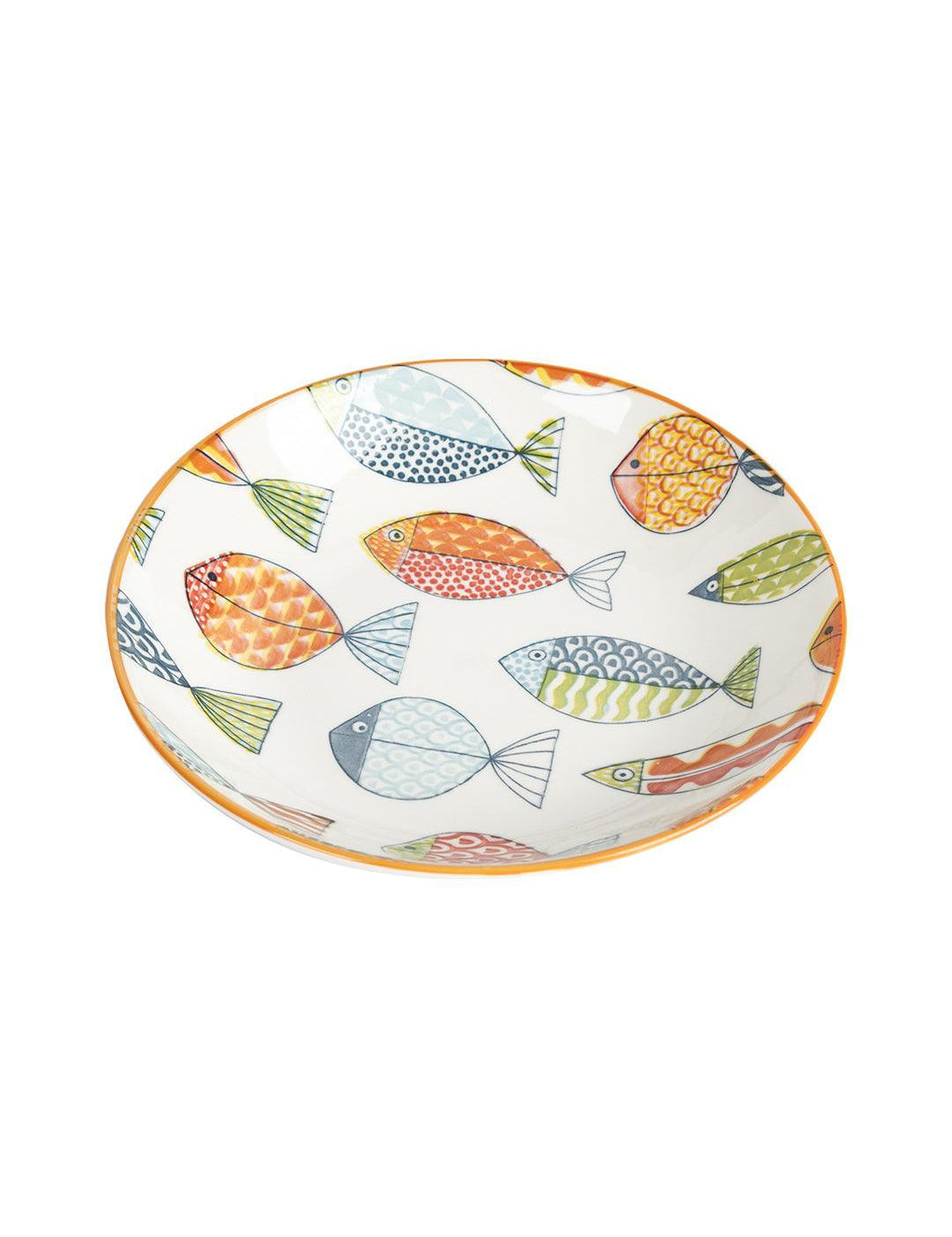 Market 99 Round Ceramic Dinner Plates - MARKET 99