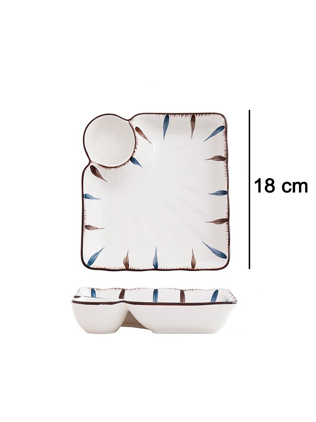 Market 99 Round Ceramic Serveware Dish Plates - MARKET 99