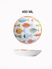 Market 99 Round Ceramic Serving Bowl - MARKET 99