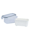 Market 99 Sealed Box (800 & 1700 mL), Transparent, Grey, Plastic - MARKET 99