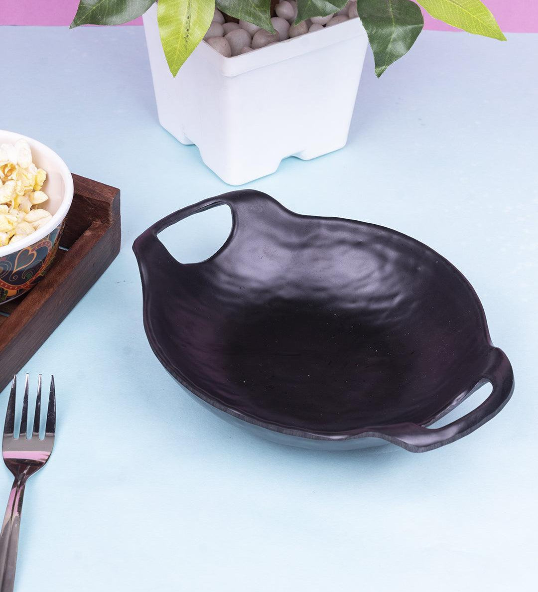 Market 99 Serveware Melamine Serving Kadai, 220 mL - MARKET 99