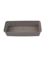 Market 99 Small Plastic Multipurpose Storage Basket ( Set Of 6, Solid Beige Colour) - MARKET 99
