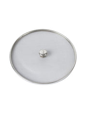 Market 99 Stainless Steel Net Cover/Vessel Cover/Lids/Mesh Lids, Size No. 8 & 10 (Set Of 2, Silver Colour) - MARKET 99