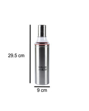 Market 99 Stainless Steel Oil Pourer/Dispenser With Screw Caps (Set Of 2, 1000 mL) - NIRLON - MARKET 99