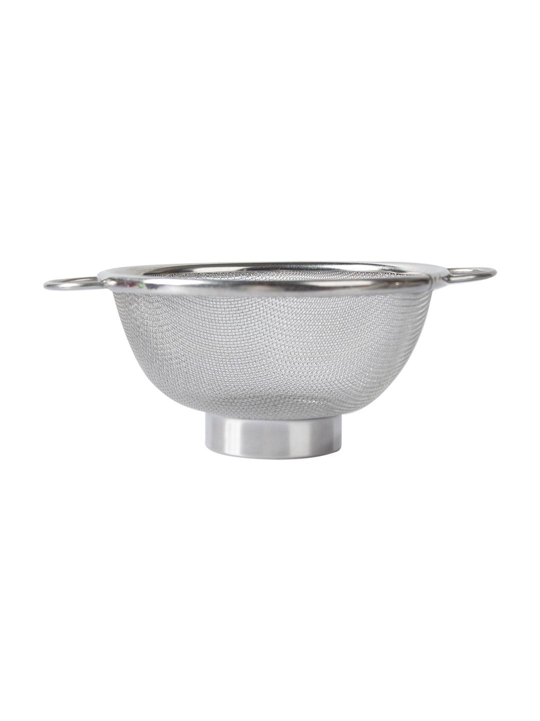 Market 99 Stainless Steel Soup & Juice Strainer + Colander Stainer (Set of 2, Silver Colour) - MARKET 99