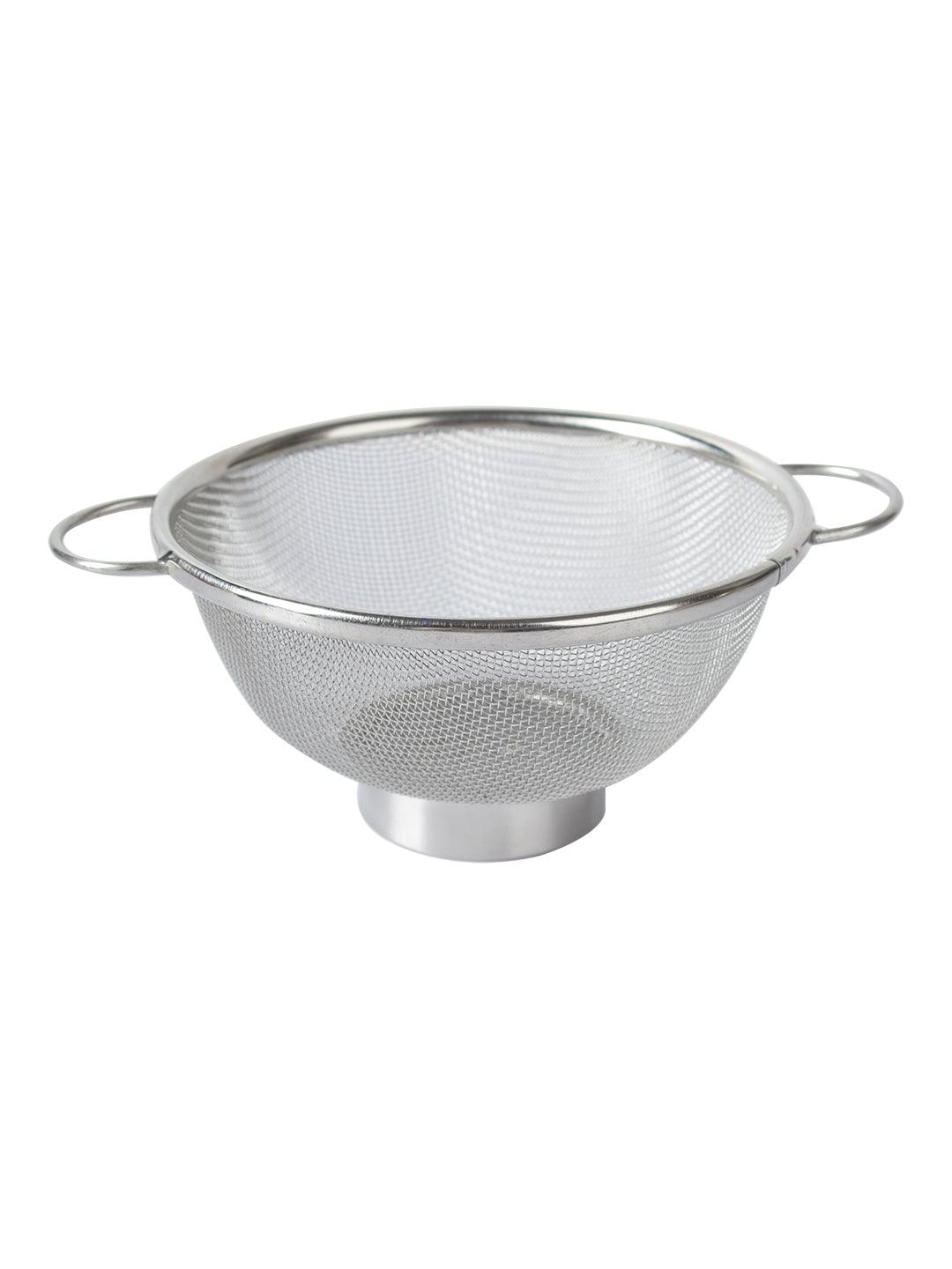 Market 99 Stainless Steel Soup & Juice Strainer + Colander Stainer (Set of 2, Silver Colour) - MARKET 99