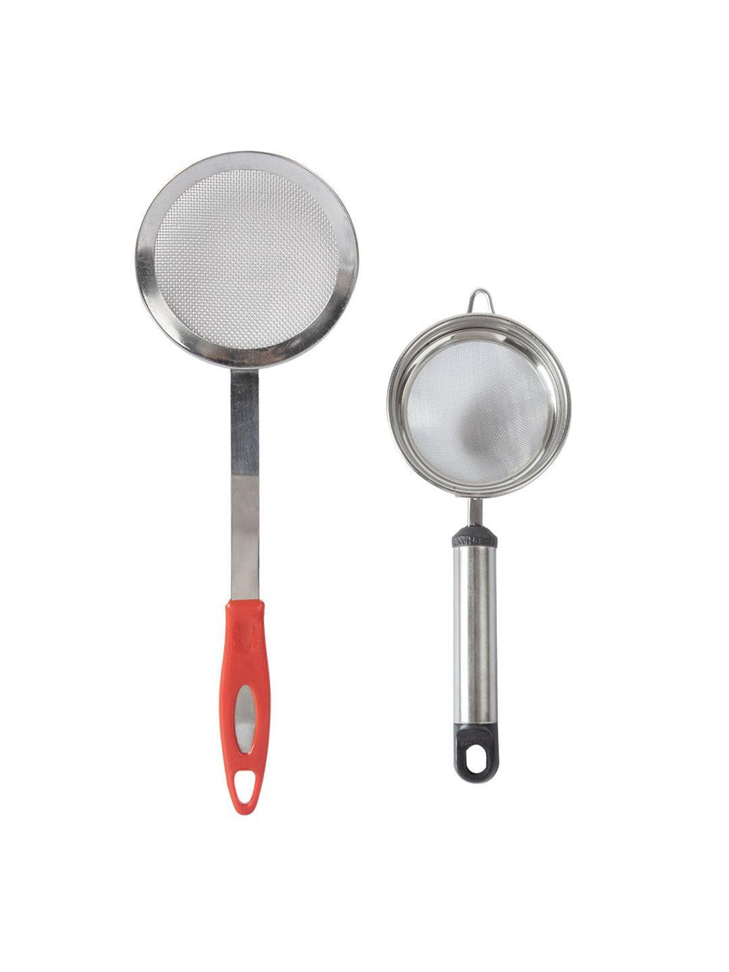 Market99 Stainless Steel Tea Strainer + SS Jara Frying Stainer (Set of ...