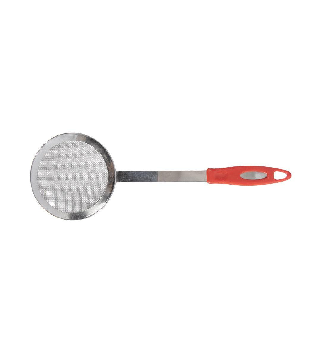 Market 99 Stainless Steel Tea Strainer + SS Jara Frying Stainer (Set of 2, Combo, Silver Colour) - MARKET 99
