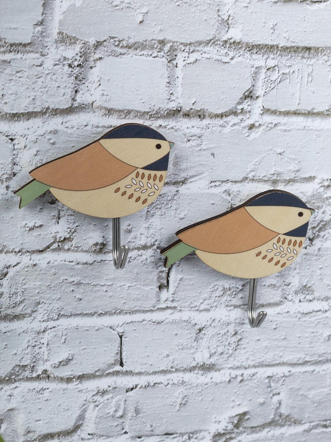 Market 99 Sticky Hook Pack Of 2 Pcs, Sparrow, Multicolor, Plastic