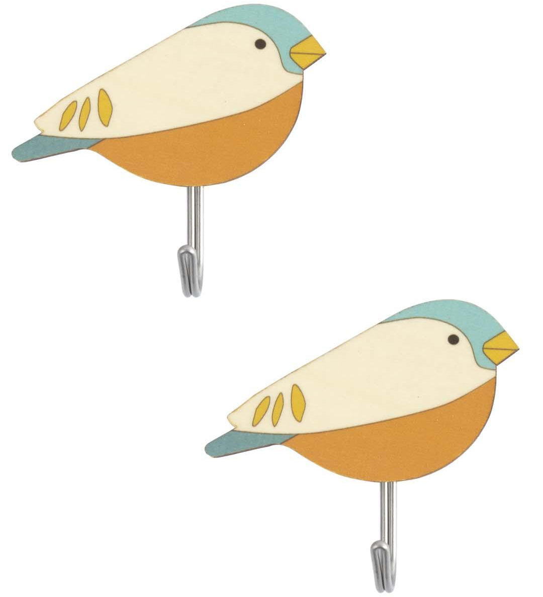 Market 99 Sticky Hook Pack Of 2 Pcs, Sparrow, Multicolor, Plastic
