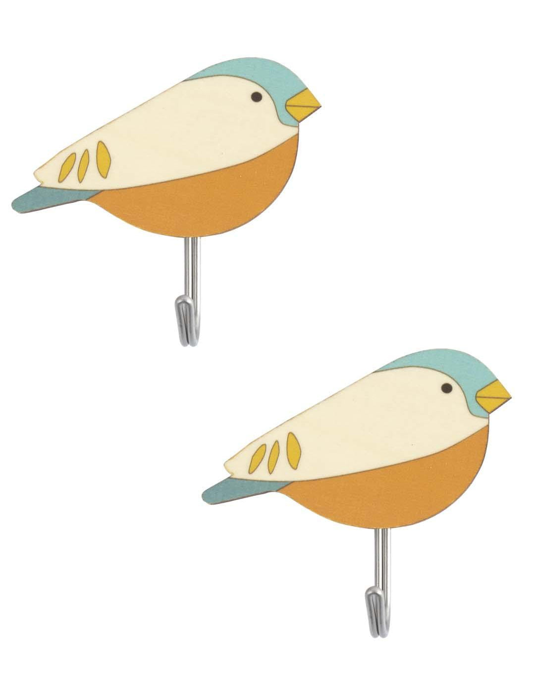 Market 99 Sticky Hook Pack Of 2 Pcs, Sparrow, Multicolor, Plastic