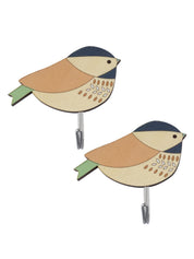 Market 99 Sticky Hook Pack Of 2 Pcs, Sparrow, Multicolor, Plastic