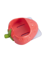 Market 99 Toothbrush Holder, Strawberry, Light Red, Plastic - MARKET 99