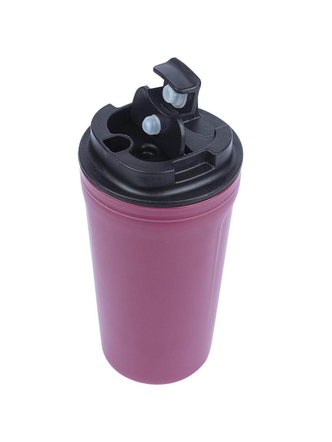 Market 99 Travel Mug (420 mL), Quote, Maroon, Plastic - MARKET 99